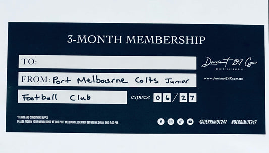 Derrimut247 Three Month Gym Membership