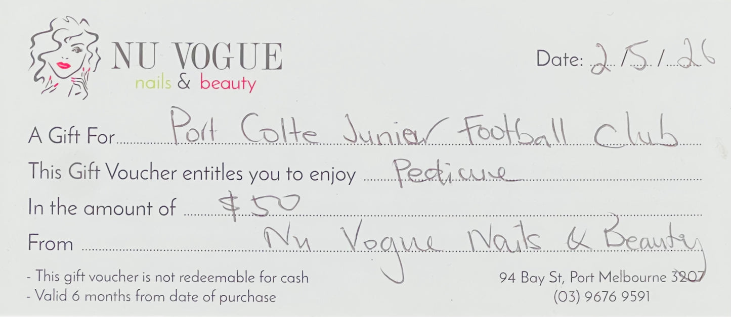 Nu Vogue Pedicure