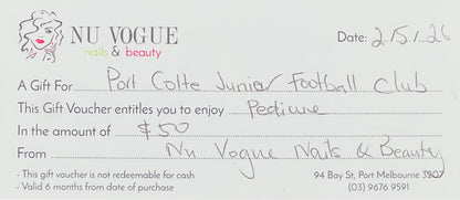 Nu Vogue Pedicure
